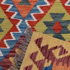 Preproga Kilim Chobi 143x99 ročno tkani Afgan volneni kilim