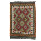 Preproga Kilim Chobi 143x105 ročno tkani Afgan volneni kilim