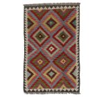 Preproga Kilim Chobi 156x102 ročno tkani Afgan kilim