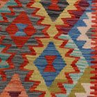 Preproga Kilim Chobi 145x103 ročno tkani Afgan volneni kilim