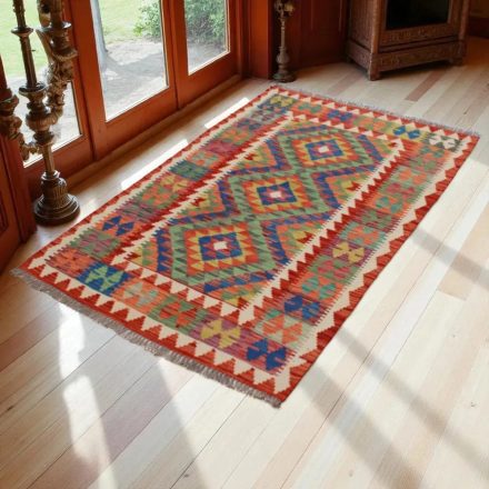 Preproga Kilim Chobi 167x106 ročno tkani Afgan kilim