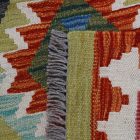 Preproga Kilim Chobi 151x100 ročno tkani Afgan volneni kilim