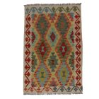Preproga Kilim Chobi 157x103 ročno tkani Afgan kilim