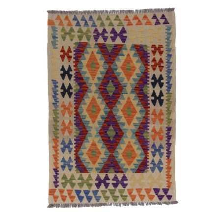 Kilim preproga 147x101 ročno tkani Afgan volneni čilim 