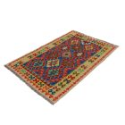 Preproga Kilim Chobi 152x102 ročno tkani Afgan volneni kilim