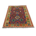 Preproga Kilim Chobi 152x102 ročno tkani Afgan volneni kilim