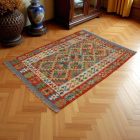 Preproga Kilim Chobi 154x110 ročno tkani Afgan kilim