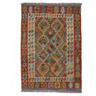 Preproga Kilim Chobi 154x110 ročno tkani Afgan kilim