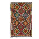 Kilim preproga Chobi 161x102 cm – afganistanska volna in ročna izdelava
