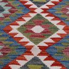 Preproga Kilim Chobi 155x101 ročno tkani Afgan volneni kilim