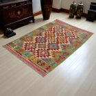 Preproga Kilim Chobi 148x104 ročno tkani Afgan kilim