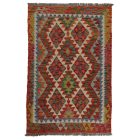 Preproga Kilim Chobi 152x102 ročno tkani Afgan volneni kilim
