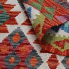 Preproga Kilim Chobi 152x102 ročno tkani Afgan volneni kilim