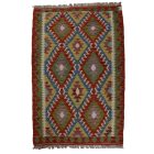 Preproga Kilim Chobi 152x101 ročno tkani Afgan volneni kilim
