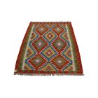 Preproga Kilim Chobi 152x101 ročno tkani Afgan volneni kilim