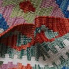 Preproga Kilim Chobi 157x104 ročno tkani Afgan volneni kilim