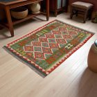 Preproga Kilim Chobi 149x102 ročno tkani Afgan volneni kilim