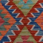 Preproga Kilim Chobi 152x107 ročno tkani Afgan volneni kilim