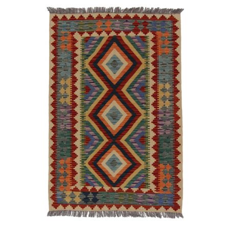 Preproga Kilim Chobi 151x101 ročno tkani Afgan volneni kilim