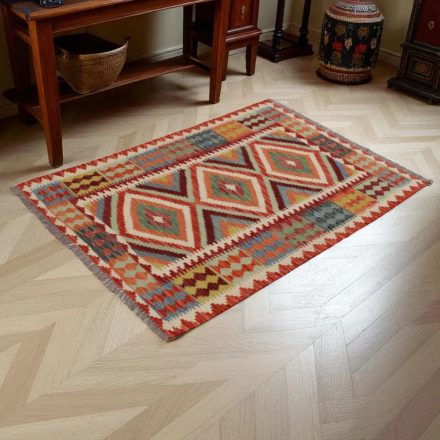 Preproga Kilim Chobi 147x99 ročno tkani Afgan kilim