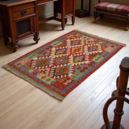 Preproga Kilim Chobi 153x103 ročno tkani Afgan kilim