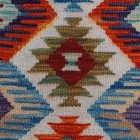 Preproga Kilim Chobi 146x103 ročno tkani Afgan volneni kilim