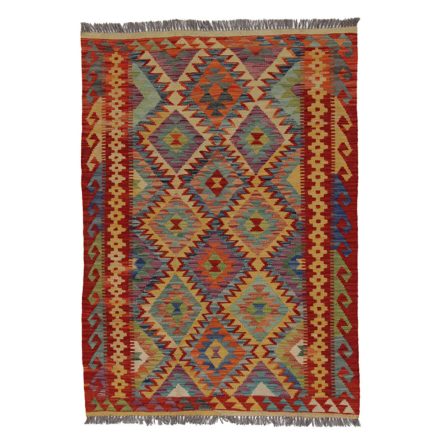 Volneni kilim Chobi 151x109 cm – tradicionalna afganistanska preproga