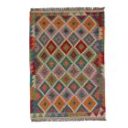 Preproga Kilim Chobi 154x104 ročno tkani Afgan kilim