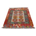 Preproga Kilim Chobi 138x101 ročno tkani Afgan volneni kilim