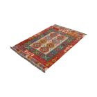 Preproga Kilim Chobi 138x101 ročno tkani Afgan kilim