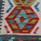 Preproga Kilim Chobi 138x101 ročno tkani Afgan volneni kilim