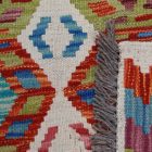 Preproga Kilim Chobi 138x101 ročno tkani Afgan volneni kilim