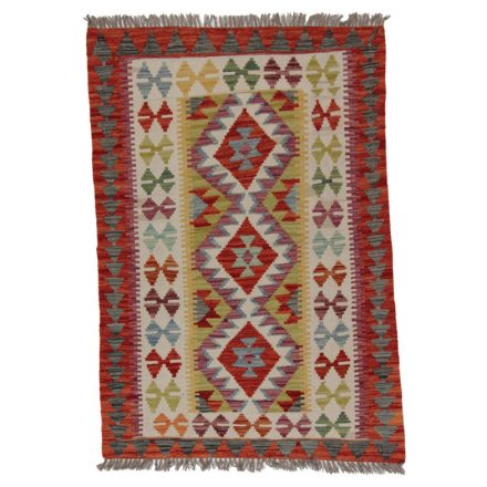 Preproga Kilim Chobi 142x96 ročno tkani Afgan kilim