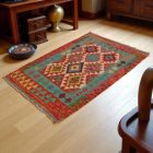 Preproga Kilim Chobi 144x98 ročno tkani Afgan volneni kilim