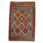 Preproga Kilim Chobi 144x98 ročno tkani Afgan volneni kilim