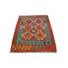 Preproga Kilim Chobi 144x98 ročno tkani Afgan volneni kilim