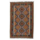 Preproga Kilim Chobi 152x102 ročno tkani Afgan kilim