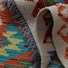 Preproga Kilim Chobi 140x96 ročno tkani Afgan volneni kilim