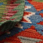 Preproga Kilim Chobi 154x98 ročno tkani Afgan volneni kilim