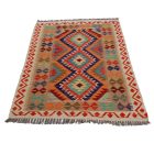 Preproga Kilim Chobi 146x100 ročno tkani Afgan volneni kilim