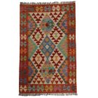 Preproga Kilim Chobi 152x97 ročno tkani Afgan volneni kilim