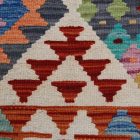 Preproga Kilim Chobi 152x97 ročno tkani Afgan volneni kilim
