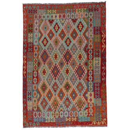 Kilim preproga 203x291 ročno tkani Afgan volneni čilim 