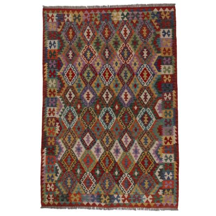 Preproga Kilim Chobi 200x289 ročno tkani Afgan volneni kilim
