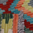 Preproga Kilim Chobi 203x294 ročno tkani Afgan volneni kilim