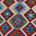 Preproga Kilim Chobi 213x287 ročno tkani Afgan volneni kilim