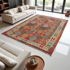 Preproga Kilim Chobi 203x292 ročno tkani Afgan volneni kilim