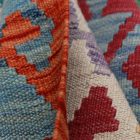 Preproga Kilim Chobi 203x292 ročno tkani Afgan volneni kilim