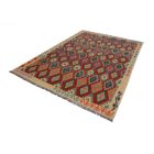 Preproga Kilim Chobi 203x296 ročno tkani Afgan volneni kilim