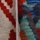 Preproga Kilim Chobi 203x296 ročno tkani Afgan volneni kilim